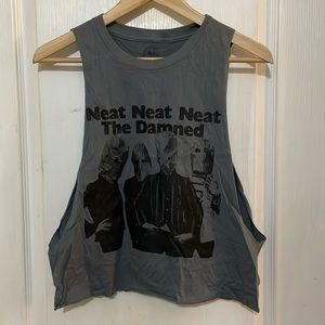 The Damned cropped tank